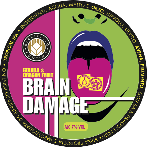 Brain Damage Dragon Fruit & Goaiaba